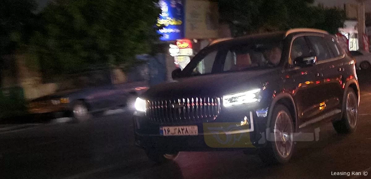 جیلی مونجارو کرمان موتور در حال تست های جاده ای دیده شد